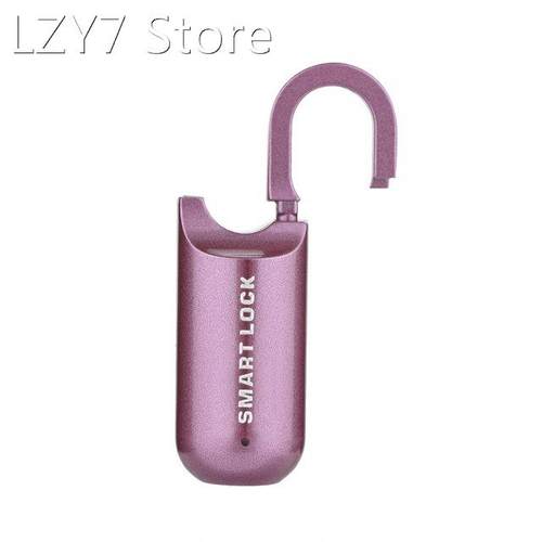 MQ-1017 USB Smart Biometric Thumbprint Door Padlocks Recharg