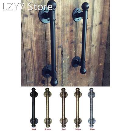 American Rural Antique Black Door Handle Handles Pull Pulls