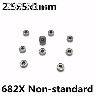 50Pcs 682X Open 2.5x5x1 mm Deep groove ball bearing Miniatur