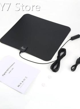 75Ohm Indoor Digital HDTV 25/35/50 Miles Range Amplified Ant