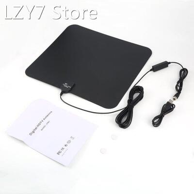 75Ohm Indoor Digital HDTV 25/35/50 Miles Range Amplified Ant