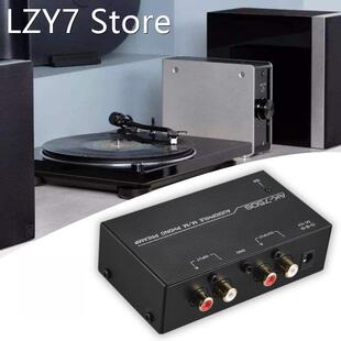 Phono Preamp Stereo Low Noise Turntable Portable With Level