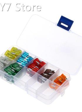 120pcs Auto Automotive Car Boat Truck Blade Fuse Box Assortm