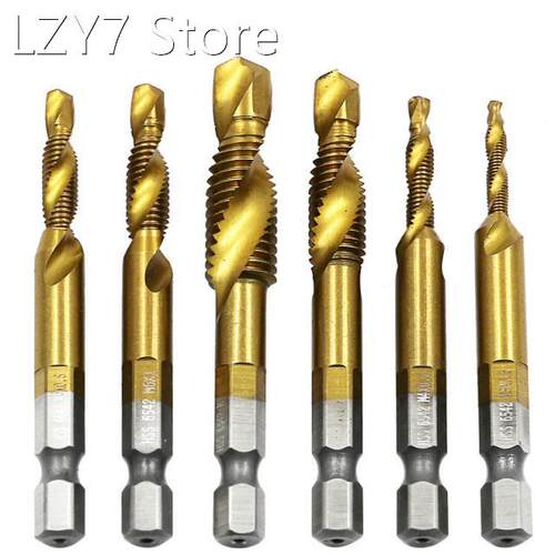 Hand Tap Drill Bits HSS 4341 Screw Spiral Point Thread M3 M4