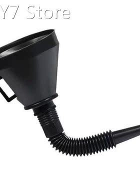 Universal Car Funnel with Soft Tube Plastic Funnel Can Spout