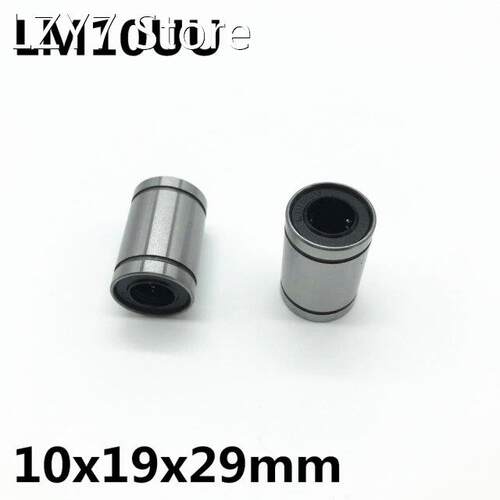 10pcs LM10UU ball bearing inner diameter 10x19x29mm guide li