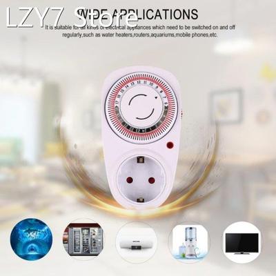 24 Hour Cyclic Timer Switch Mechanical Grounded Programmable