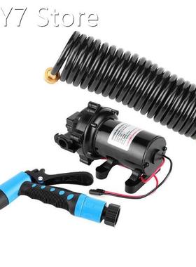 Handles Boat Washdown Deck Cleaning Pump Kit 12V Sea Water 5