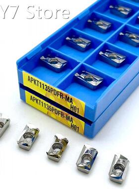 10PCS New aluminum alloy tool APKT1135 MA H01 high quality c