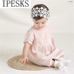 Baby Girls Hairhoop Crown Princess  Lace Hairband Newborn