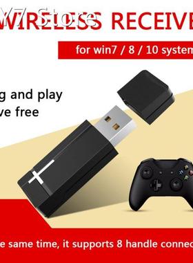 2.4GHz PC Gamepad Controller Adapter USB Laptops Joystick Wi