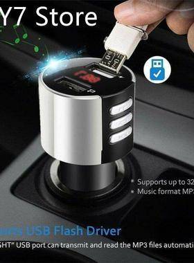 Hands-free Wireless 4.2 FM Transmitter Modulator Car Charger