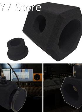 Filter Microphone Wind Screen Shield Sound Insulation Noise