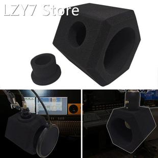 Filter Microphone Wind Screen Shield Sound Insulation Noise