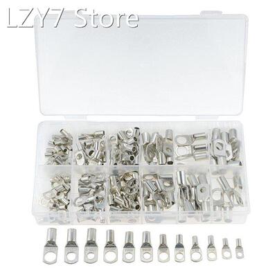 170PCS/BOX Assortment SC Bare Tinned Copper Lug Terminals Ri
