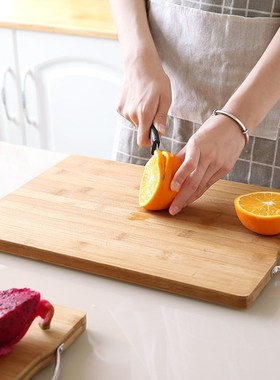 Kitchen Bamboo Chopping Block Tool Wooden Cutting Board for