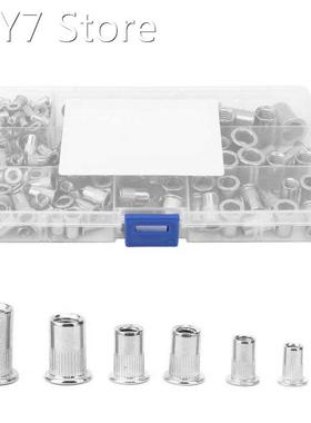 160Pcs M3-M10 Rivet Nut 304 Stainless Steel for Fastening Pi