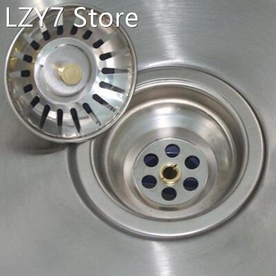 Stainless Steel Kitchen Sink Strainer Waste Plug Sink Filter