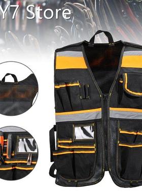 1 Pc High Quality Electrician Vest Carpenter Plumber Pouch E