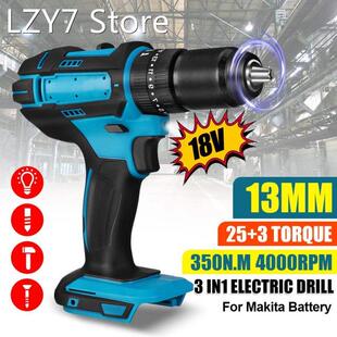 BLMIATKO 13mm 350N.m 3 in 1 Electric Drill Hammer Screwdrive
