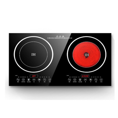 Double-burner Induction Cooker Cooktop stove 2200W high-powe