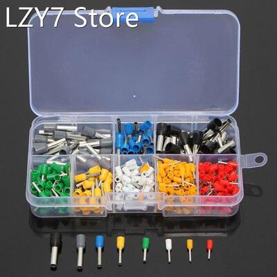 400Pcs/Set Ferrules kit set Wire Copper Crimp Connector Insu