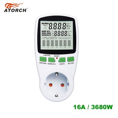 ATORCH E AC analyzer power meter digital wattmeter energy wa