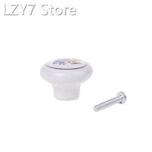 Ceramic Kitchen Door Knobs Cabinet Drawer Cupboard Locker Pu