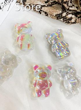 Cute 3D Cartoon Bear Phone Ring Holder Griptok Support For i