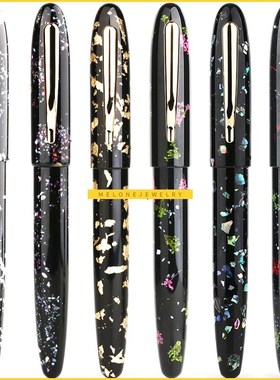 Moonman M8 Gold F Fritillary Handmade Acrylic Fountain Pen F