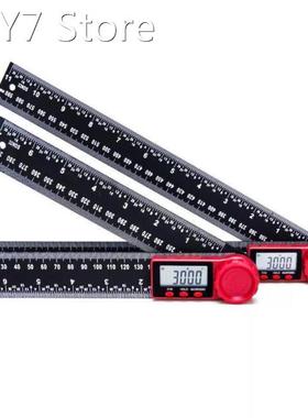 NEW 360Deg 200/300mm Digital Angle Ruler Electronic Digital