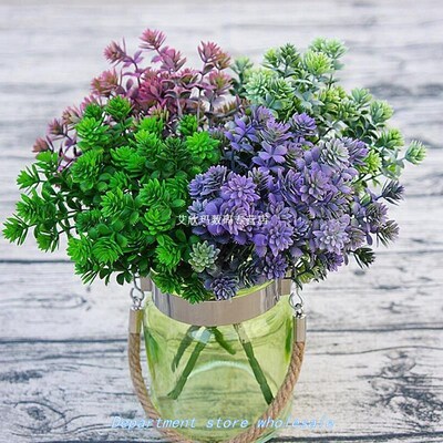 Plants Indoor Outdoor Fake Flower Leaf Foliage Bush Home Off