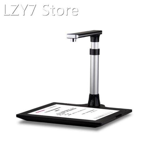 Advanced Book & Document Scanner Auto-Flatten & Desk