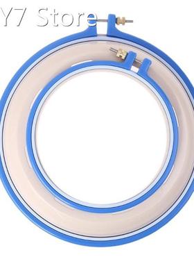 Embroidery Hoop Ring Frame with Stand Holder Support Set for