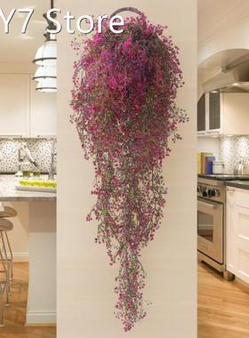 Artificial Flowers Vine Hanging Fake Plant Garland Home Gard