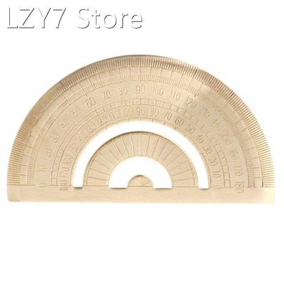 High Quality Brass Protractor Ruler Angle Measure Tool Super