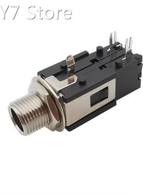 6.35mm 3Pin Female Audio Mono Headphone Phone Jack Socket Pa