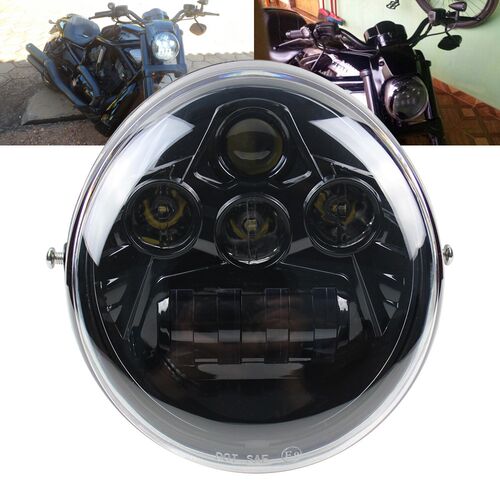 For V Rod VRSCF VRSC VRSCR 2002-2017 60W Vrod LED Front Head