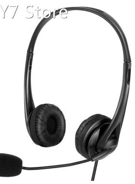 Microphone 3.5mm/USB Plug Noise Cancelling Over-Ear Headphon