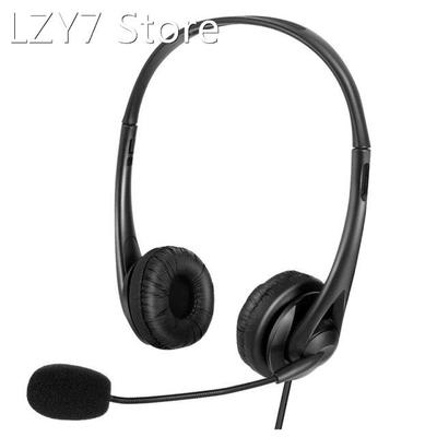Microphone 3.5mm/USB Plug Noise Cancelling Over-Ear Headphon