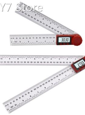 300mm/200mm Digital Angle Ruler Inclinometer Goniometer Prot