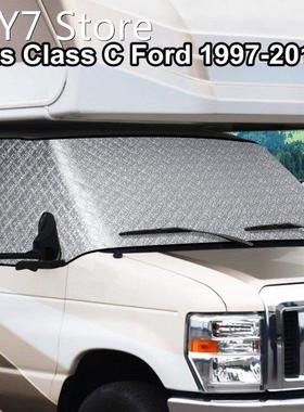 RV Front Windshield Window Cover Cotton Lined For Ford Class