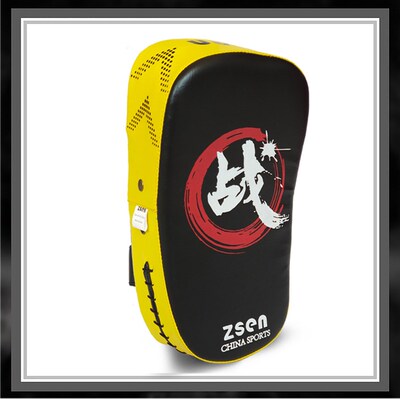 Quality Kick Boxing Pad Punching Bag Foot Target Mitt MMA Sp