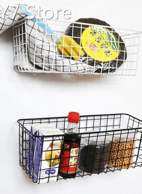 5KG Wall Shelf Kitchen Storage Rack Basket Bathroom Storage