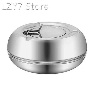 Ashtray Stainless Steel Simple Modern Outdoor Cigarettes Tra