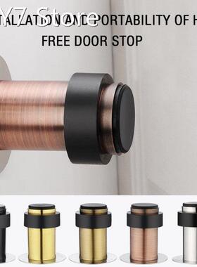 Stainless Steel Door Stopper Door Protective Pad Anti-Collis