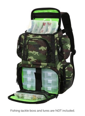 Lixada Fishing Tackle Bag Backpack Fishing Lures Bait Box St