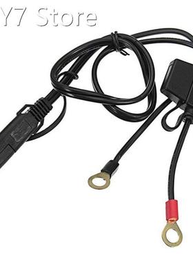 1pc Power Cable Round Terminal Motorcycle Circuit Car Char