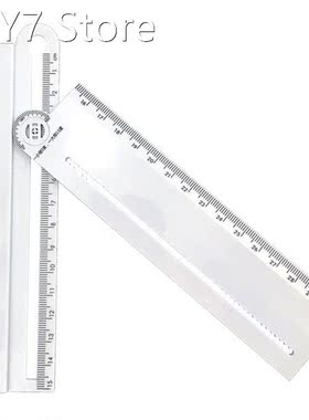 Multifunctional Folding Geometric Drawing Ruler Portable Dra
