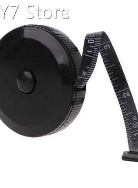 1.5m/60inch Black Tape Measures Dual Sided Retractable Tools